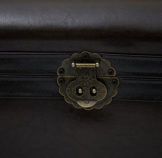 Банкетка SND-02L Сундук напольный L темно-коричневый, экокожа в Богдановиче - изображение 8