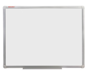 Магнитная доска для рисования BRAUBERG 45х60 см, алюминиевая рамка в Первоуральске - предосмотр