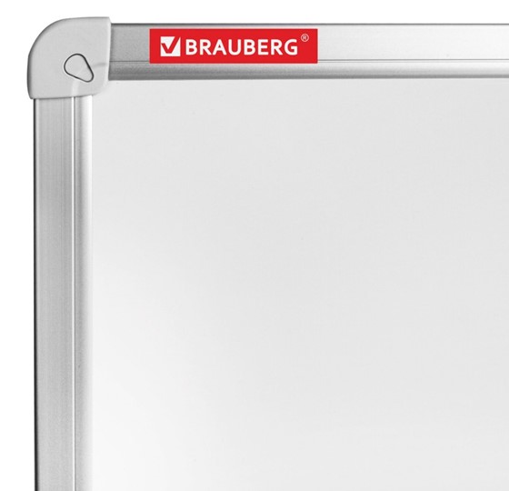 Магнитная доска для рисования BRAUBERG 80х100 см, алюминиевая рамка в Красноуфимске - изображение 2