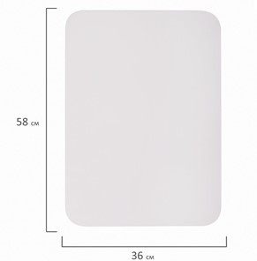 Доска магнитная на холодильник BRAUBERG, 58х36 см с маркером, магнитом и салфеткой в Кушве - предосмотр 8