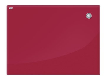 Магнитная стеклянная доска для рисования 2х3 OFFICE TSZ86 R, 60x80 см, красная в Кушве