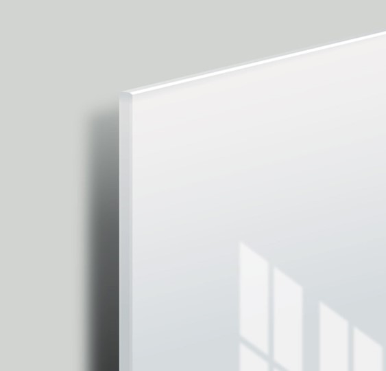 Магнитно-маркерная стеклянная доска BRAUBERG 40х60 см, белая в Красноуфимске - изображение 4