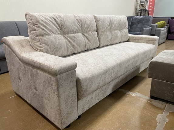 Прямой диван Мальта 3 Тик-так БД Салют 15 склад в Лесном - изображение