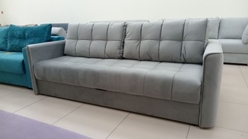 Прямой диван Татьяна 5 БД Граунд 05 серый в Каменске-Уральском