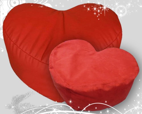Кресло-мешок Сердце-пуф в Екатеринбурге - изображение