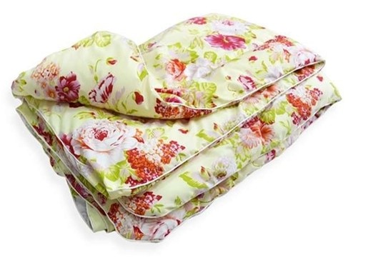 Стеганое одеяло ЭКОНОМ в вакуумной упаковке, полиэстер в Кушве - изображение