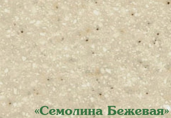 Панель пристеночная 3000*600*6мм ЛД 289010.000 Семолина бежевая в Красноуфимске - изображение